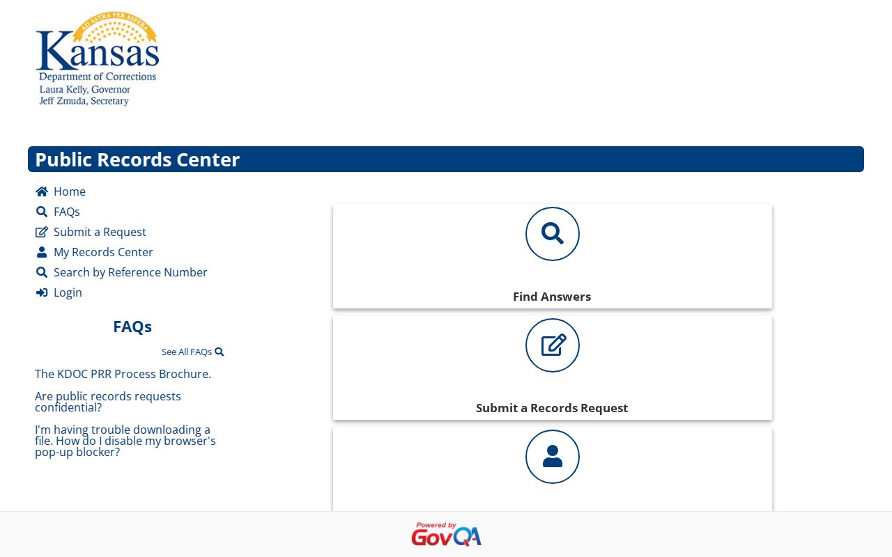 KDOC request portal for Marshall County released inmate photo records